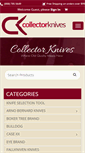 Mobile Screenshot of collectorknives.net